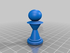pawn 3d printing 3d print model - Mito3D