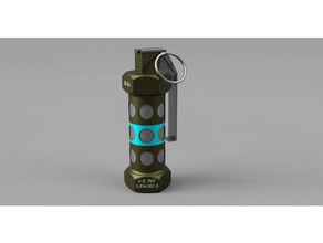 pubg - stun grenade giochi e giocattoli 3d print model - Mito3D
