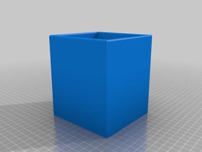 cone filling box half size household 3d print model - Mito3D