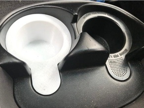 97-03 ford f150 cupholder insert automotive 1997 2003 cup holder f-150 3d print model - Mito3D