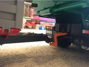 bruder trailer adaptor link construction toys 3d print model - Mito3D
