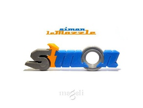 simon mozzle Rätsel 3d print model - Mito3D