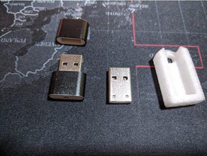 microsd card usb key ring keychains 3d print model - Mito3D