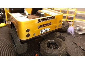 rear bumper gmade sawback r c vehicles crawler radio controlled 3d print model - Mito3D