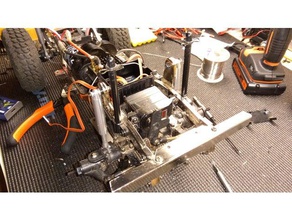 gmade sawback quadro de suporte do servo r c veículos rastreador monte montagem 3d print model - Mito3D