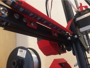 creality ender 2 led-Streifen montieren 3d-Drucker Teile 3d print model - Mito3D