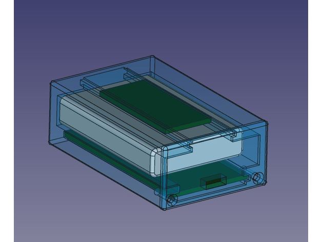 esp32 + rcwl-0516 armario de baterías la electrónica el sensor 3D print model - Mito3D