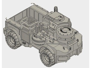 genestealer cultos galyat camión actualizado juegos y juguetes goliat warhammer 40k wh40k 3d print model - Mito3D