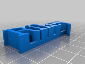 riley esculturas personalizado 3d print model - Mito3D