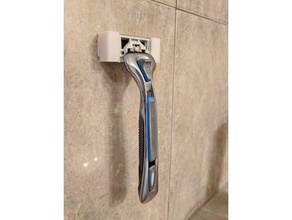 razor holder dollar shave club executive bathroom 3d print model - Mito3D