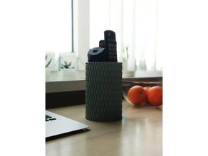 holder remote controller organization control vase 3d print model - Mito3D