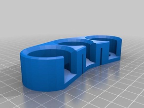 vape juice holder containers 30ml 32mm modular station 3d print model - Mito3D