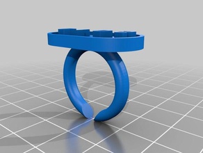 2018 chick rings customized 3d print model - Mito3D
