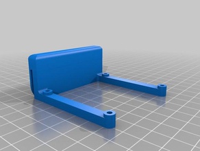 minimalist top slot mount raspberry pi bracket 3d printer accessories 3d print model - Mito3D