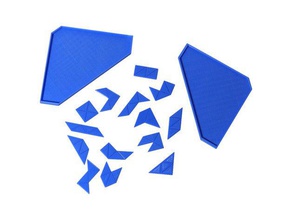 tetrabolo puzzle Rätsel 3d print model - Mito3D