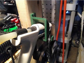 workbench glue gun holster - screw tool holders & boxes holder 3d print model - Mito3D