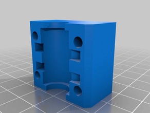 anet a8 igus blocks 3d printer parts upgrade bearing block bed frame bushing rj4jp-01-08 3d print model - Mito3D