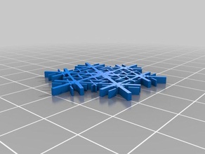 kartanesi biyoloji engeller blockscadsnowflake 3d print model - Mito3D