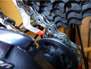 shimano di2 sombra schaltwerk einstelllehre desviador traseiro alinhando ferramenta esporte & ao ar livre bicicleta ferramentas moto 3d print model - Mito3D