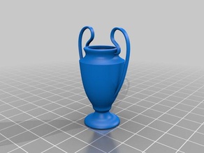 champions league cup La stampa 3d 3d print model - Mito3D