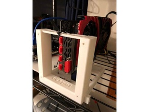 gpu mining rig dur bilgisayar madenciliği 3d print model - Mito3D