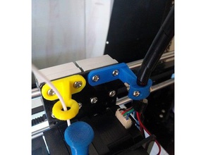 anet a8 x-Kabel unterstützen 3d-Drucker Teile 3d print model - Mito3D