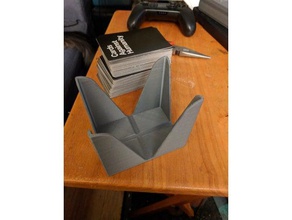 card holder games cards against humanity playing 3d print model - Mito3D