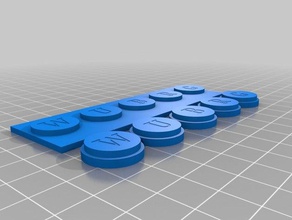empilable mana compteurs jeux les la magie de cueillette mtg 3d print model - Mito3D
