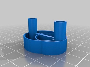 copy flush button 3d printing 3d print model - Mito3D