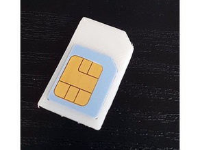 mikro sım standart kartı usım 3d print model - Mito3D