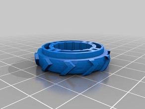 ender2 levelingknob backend 3d-Drucker Teile bed leveling creality ender - Knopf Nivellierung 3d print model - Mito3D