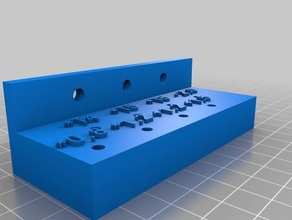kaisi precision screwdriver tool holder holders & boxes 3d print model - Mito3D