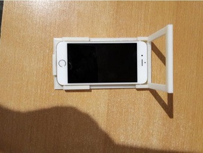 montagehalter iphone 6 el teléfono móvil rayo montaje 3d print model - Mito3D