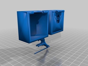 giraffe suprise box toys & games 3d print model - Mito3D