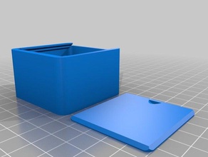 minha personalizado em volta da caixa recipientes 3d print model - Mito3D
