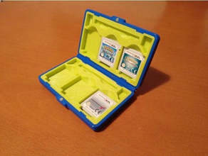 3ds suporte do cartucho de caso brinquedo & acessórios para jogos cartões jogo viagens nintendo ds carrinho viajar vídeo videogame 3d print model - Mito3D