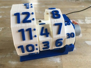 numechron clock arduino electronics 3d print model - Mito3D