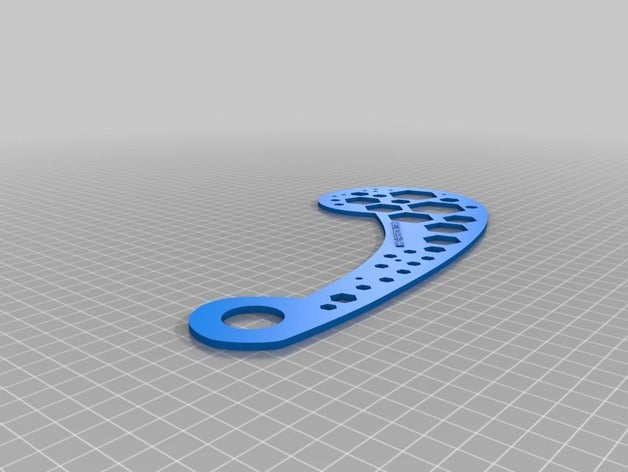 armhole curve test version fashion 3D print model - Mito3D