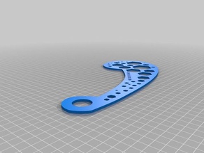 armhole curve test version fashion 3d print model - Mito3D