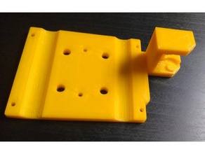 i3 x axis cable chain mount 3d printer parts end extruder x-axis carriage 3d print model - Mito3D