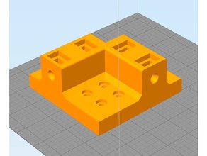 anet a6 case bracket 3d printer parts 3d print model - Mito3D