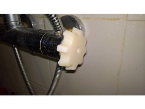 torneira do chuveiro punho casa de banho 3d print model - Mito3D