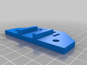 gcreate gmax 9mm y-belt plate 3d printer parts 3d print model - Mito3D