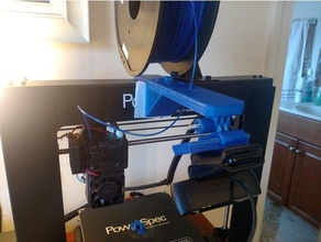 wanhao powerspec monoprice cocoon erstellen duplicator i3 v21 filament guide & Kamerahalterung 3d Drucker Zubehör Kamera Kamera-Halterung filament-guide 3d print model - Mito3D