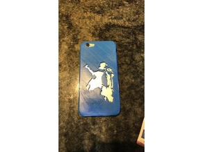 iphone 6 caso di michael jackson telefono cellulare 3d print model - Mito3D
