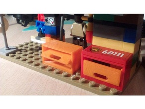 mesa giratoria de la puerta lego juguetes y accesorios juego 3d print model - Mito3D