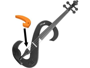 violin fine tuner piece - stagg 3d printing finetuning violon 3d print model - Mito3D