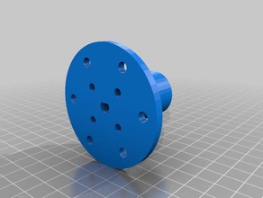 hub attach mecanum hd wheel tetrix axle robotics 3d print model - Mito3D