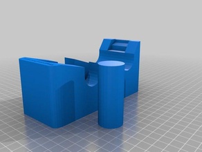 scotch dispenser utensili a mano abroller roller nastro tesa tesafilm 3d print model - Mito3D