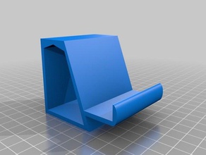 phone stand mobile iphone smartphone holder 3d print model - Mito3D